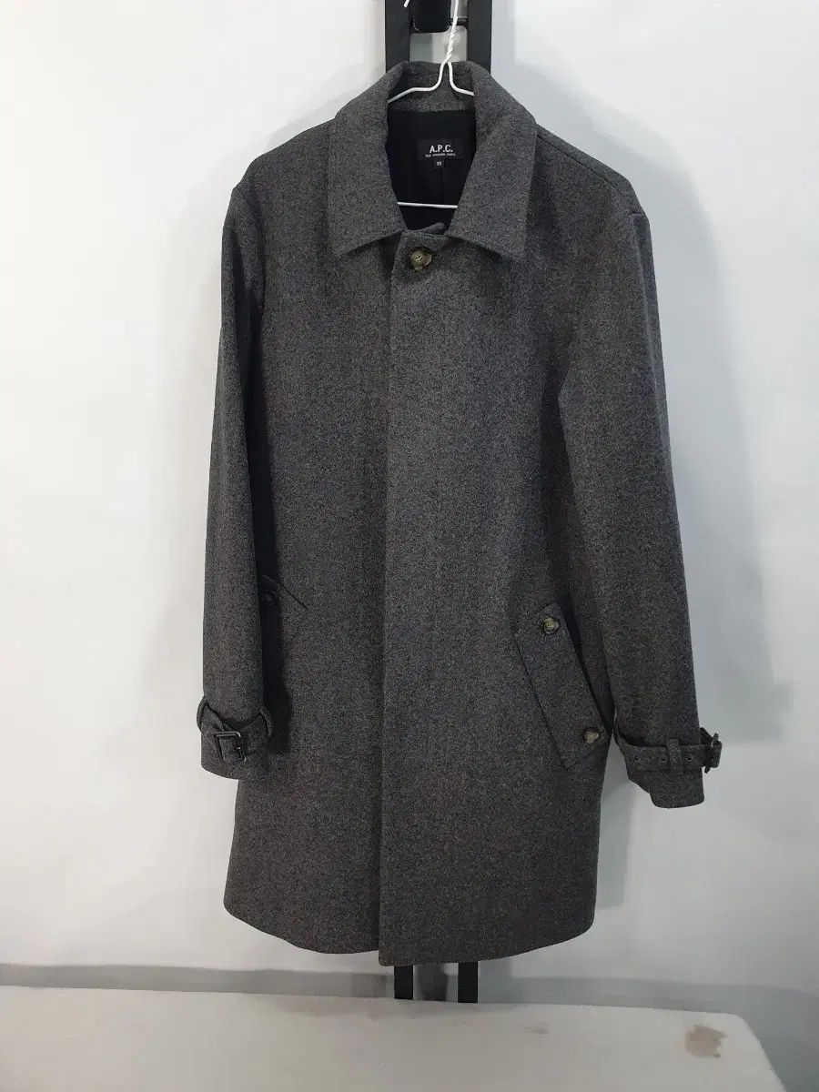 A P C アペセ ウール コート グレー xs