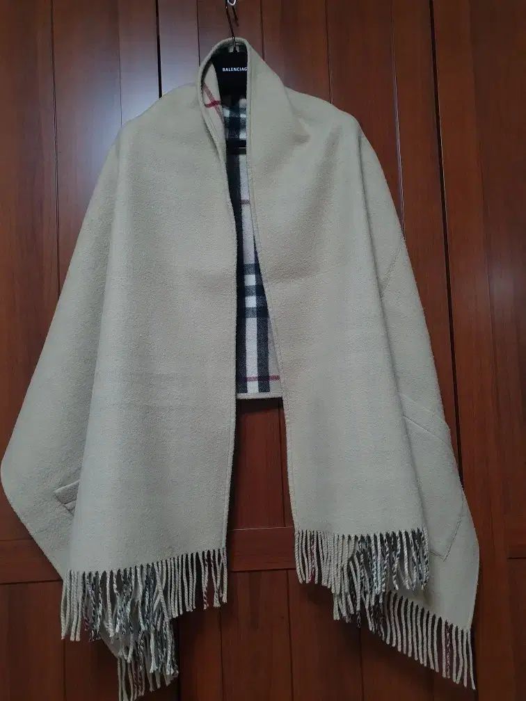 バーバリー カシミアブレンド ショール