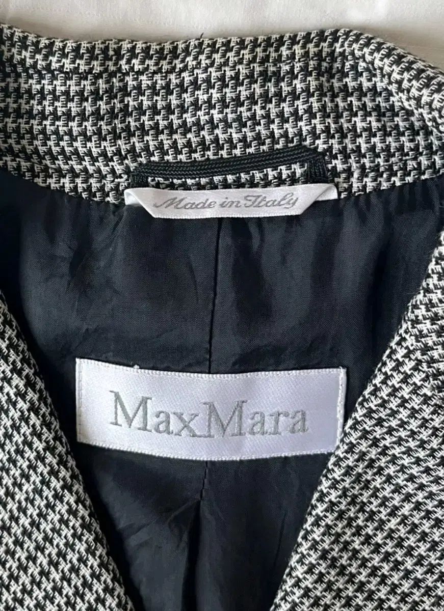 MAX MARA マックスマーラ ハウンドトゥース CHECK ジャケット