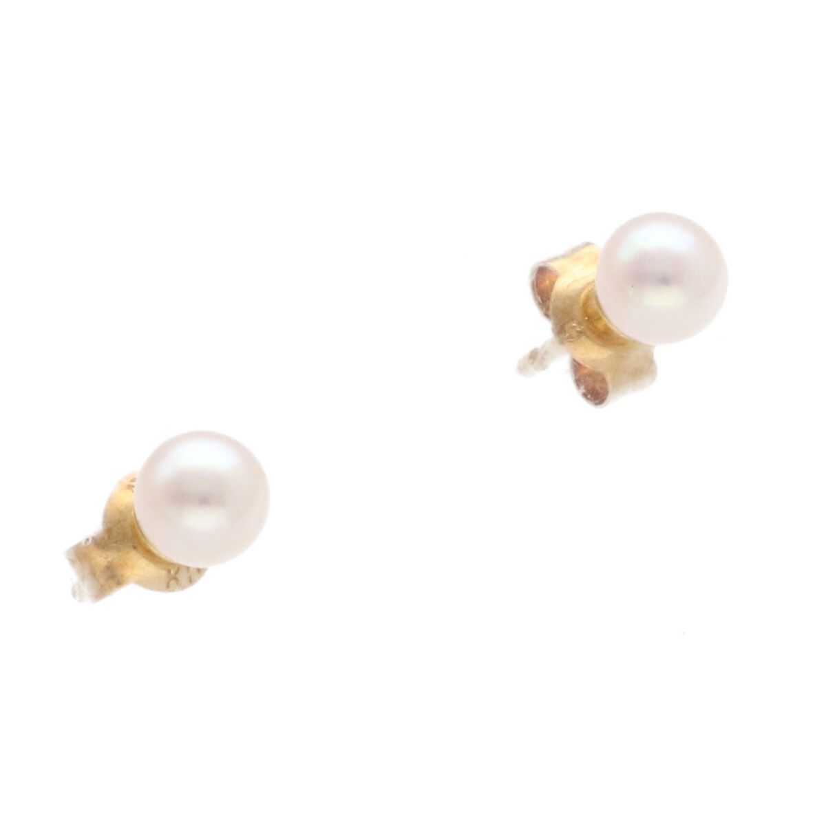 No brand ノーブランド ピアス タサキ パールピアス K 18 両耳 YM