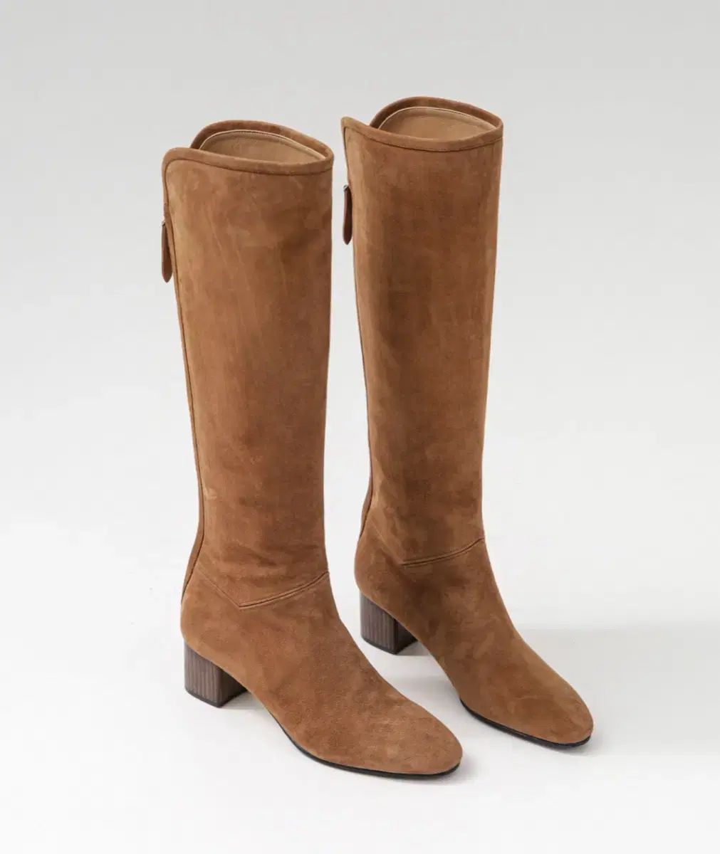 シエsie ピアブーツ 新 サドルブラウン 245 丈A 5 cm