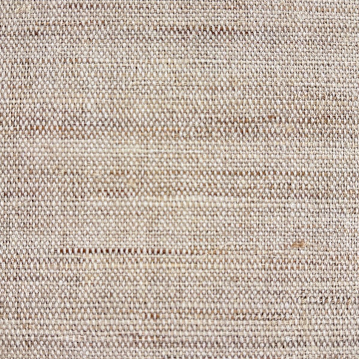 名古屋帯 秀品 八寸名古屋帯 紬地 幾何学模様 薄茶色 正絹