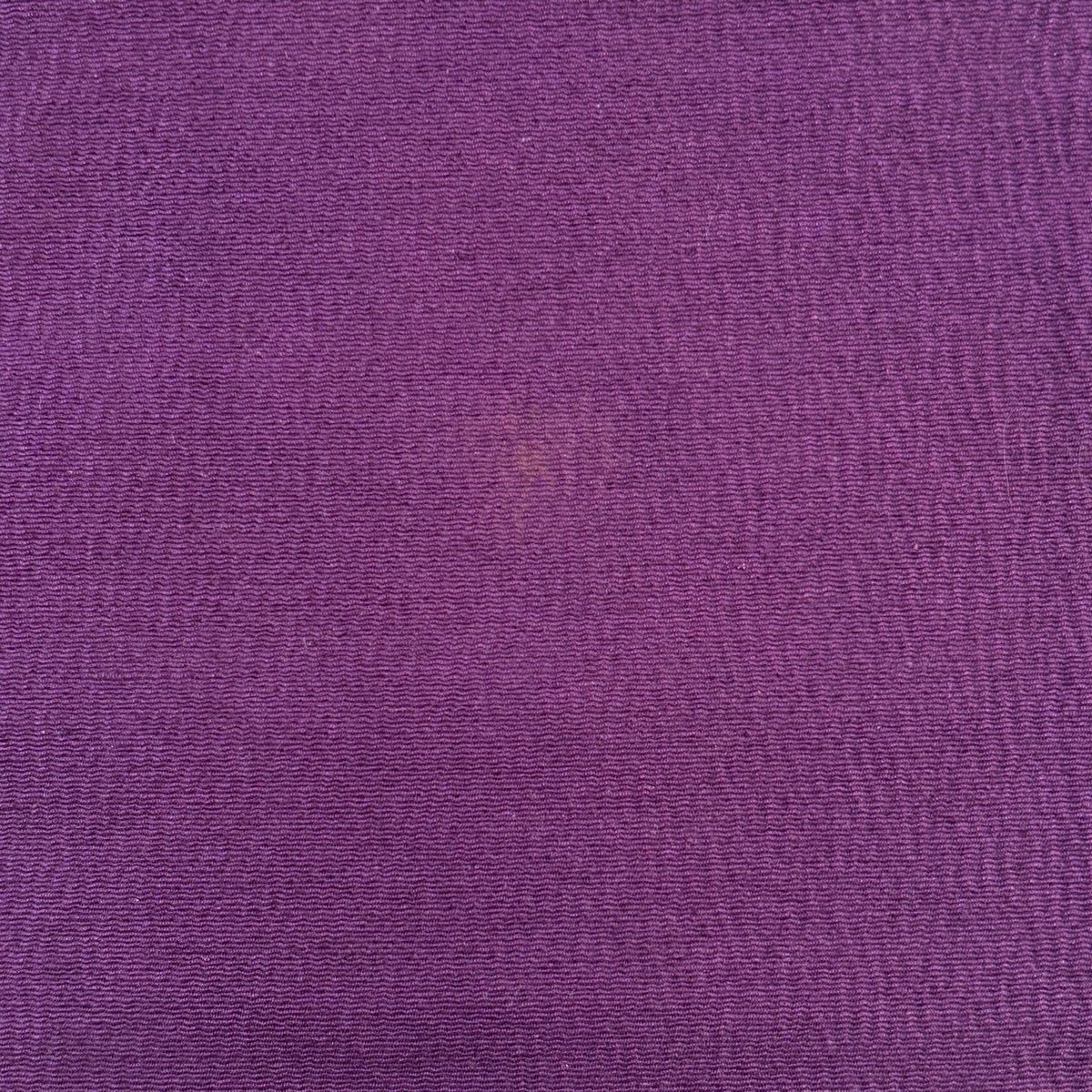  名古屋帯 秀品 花鳥 蝶 縮緬 濃紫 正絹 名古屋帯 帯