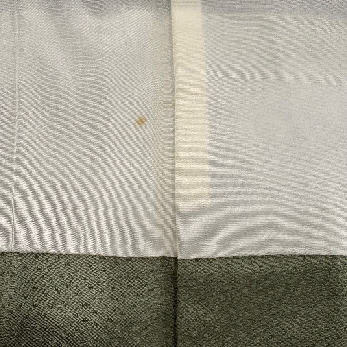  訪問着 身丈165 cm 裄丈67 M 袷 落款 辻が花柄 ぼかし 灰緑 正絹 訪問着 付け下げ 着物