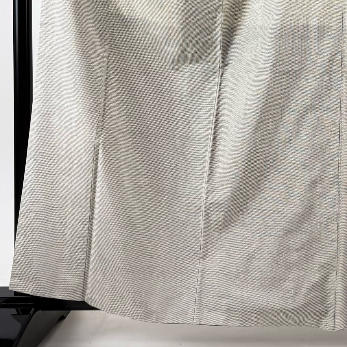 IS702 逸品 白大島 大島紬 蚊絣 正絹 丈166 トールサイズ IS702 逸品 白大島 大島紬 蚊絣 正絹 丈166 トールサイズ