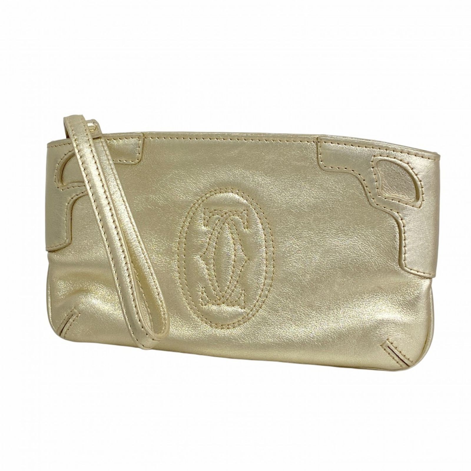 カルティエ(Cartier) カルティエ クラッチバッグ マルチェロ レザー