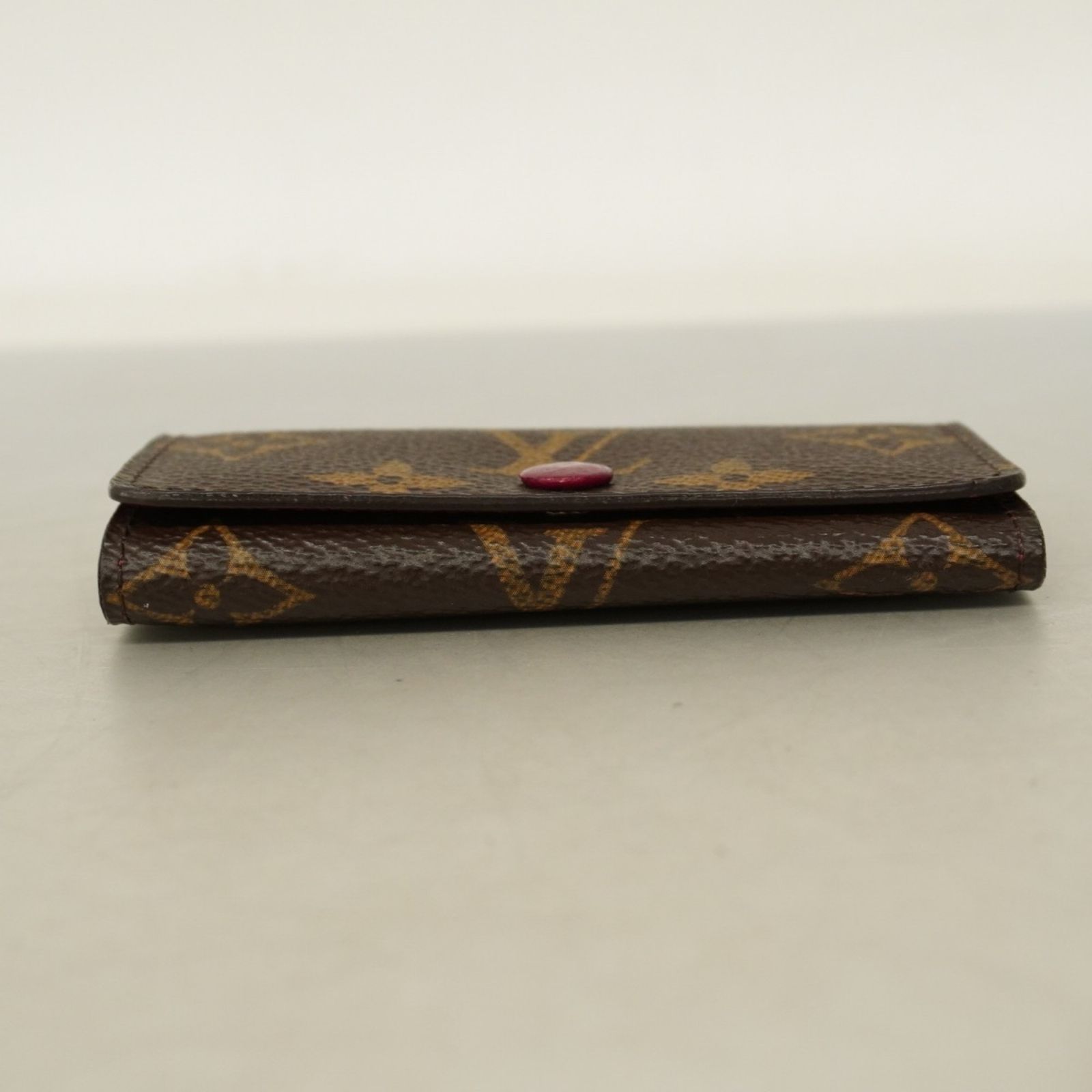 ルイ ヴィトン Louis Vuitton キーケース モノグラム ミュルティクレ4 M 60705 ブラウン フューシャレディース