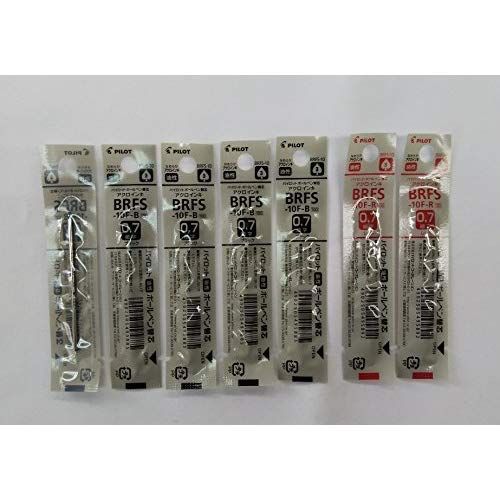 パイロット 油性ボールペン替芯 細字0 7 mm 黒5本 赤2本 BRFS 10 F B R 7本組み