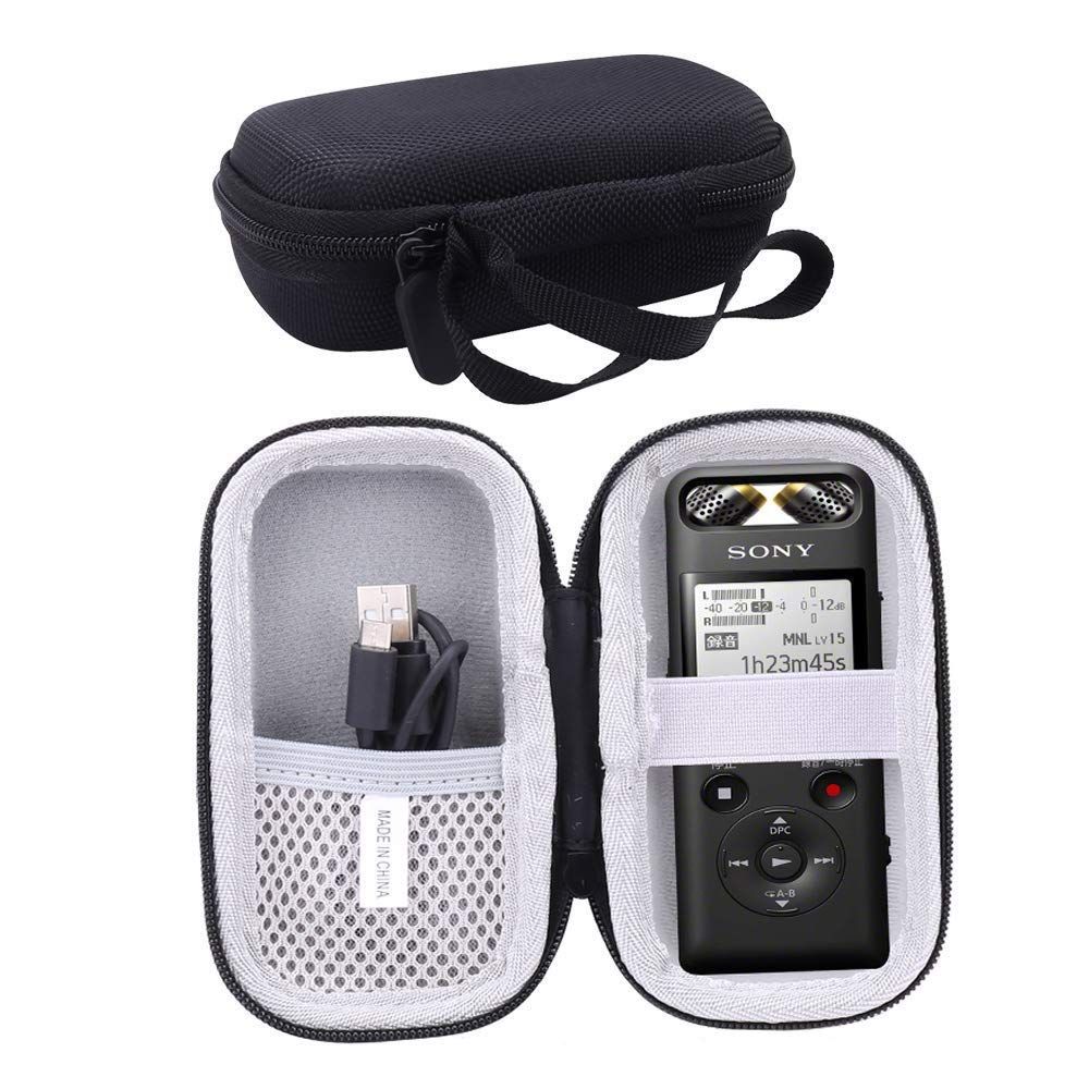 ソニー SONY リニアPCMレコーダー PCM-A 10 ICD-PX 470 F B ー 対応収納ケース-WERJIA