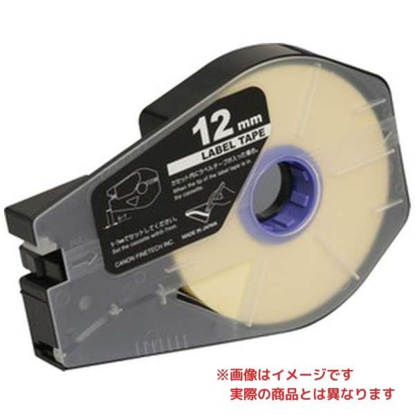 CANON キャノン ラベルテープカセット 12 mm 30 m 白 TM LTC W