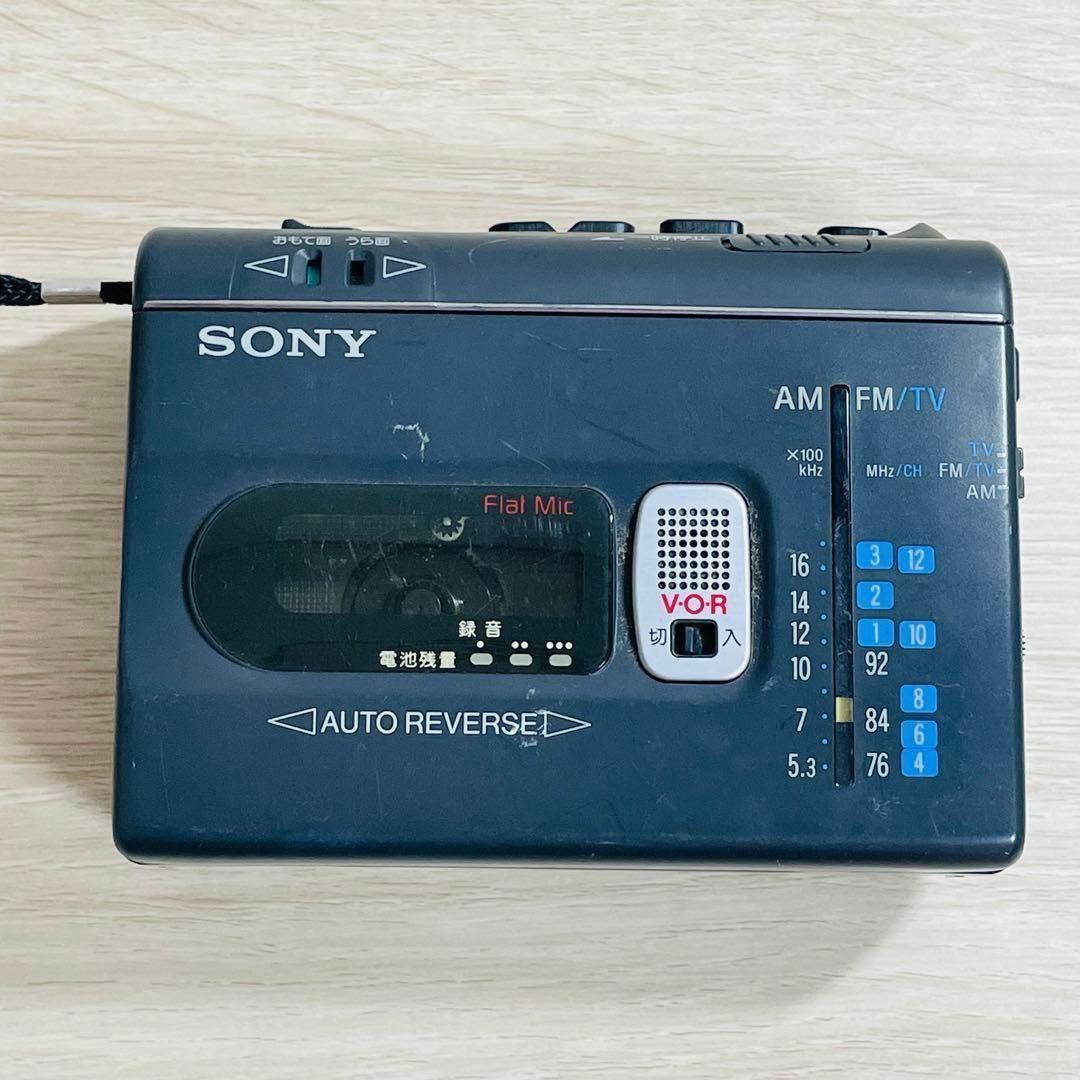 SONY TCM-F59 ラジオカセットレコーダー ソニー 動作品 - メルカリ