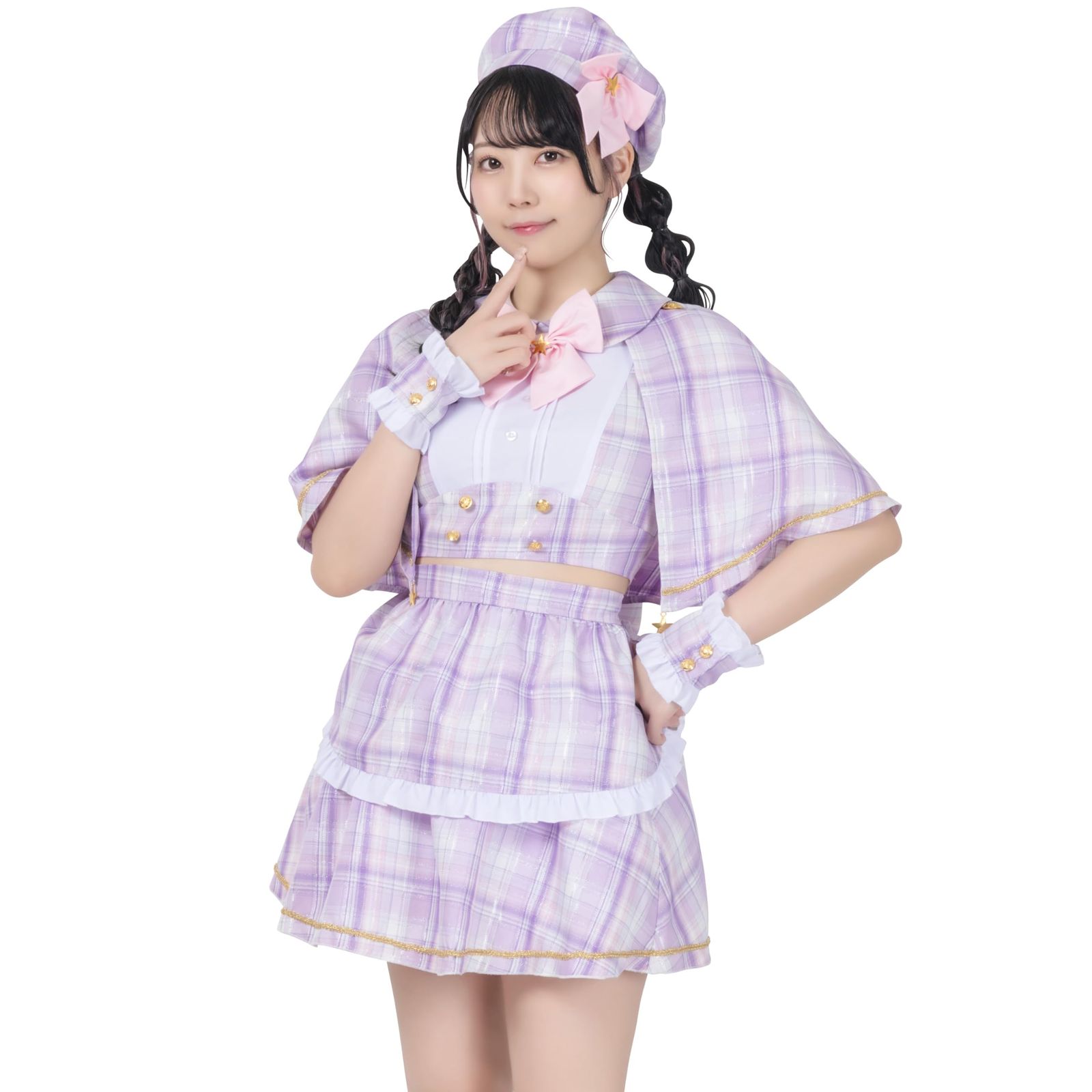 クリアストーン Clearstone リリカルパレット コスプレ マジカルケープメイド レディース パープル