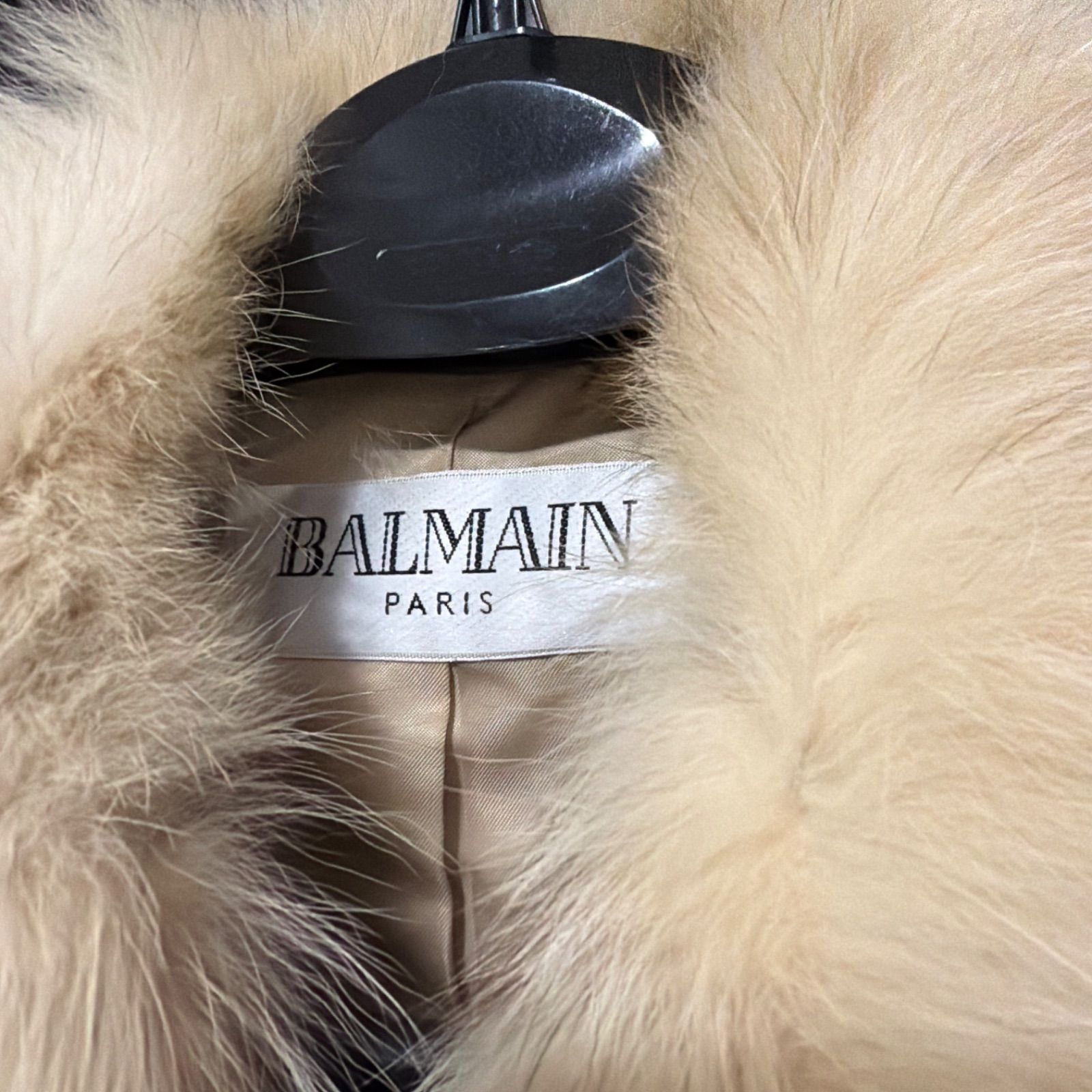 ZM1704 BALMAIN バルマン ラムレザー テーラードジャケット 本革