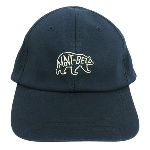 モンベル ウォッシュアウト ストレッチコットン スムーズ キャップ 10 2108211 ネイビー NV Mサイズ M