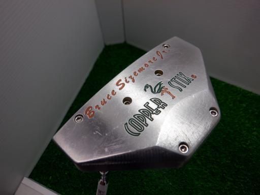 メル出品 中古】 コパースティックス COPPER STIX CU-RAIL レフティ パター PT