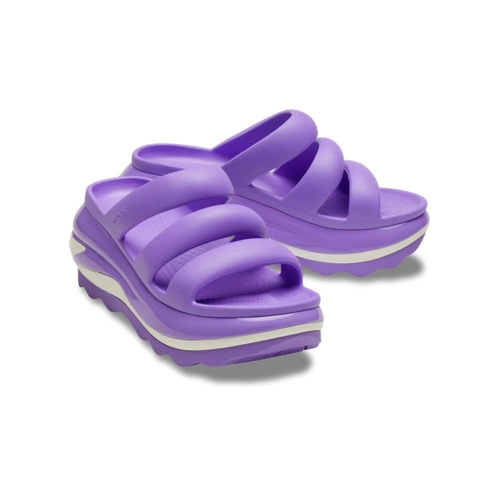  クロックス crocs サンダル メガ クラッシュ トリプルストラップ 209842 5 AJ パープル ２６ ０ Men s Lady ギャラクシー 26 0 cm その他 靴
