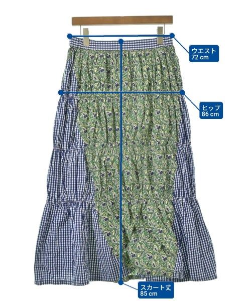 マキシ丈スカート