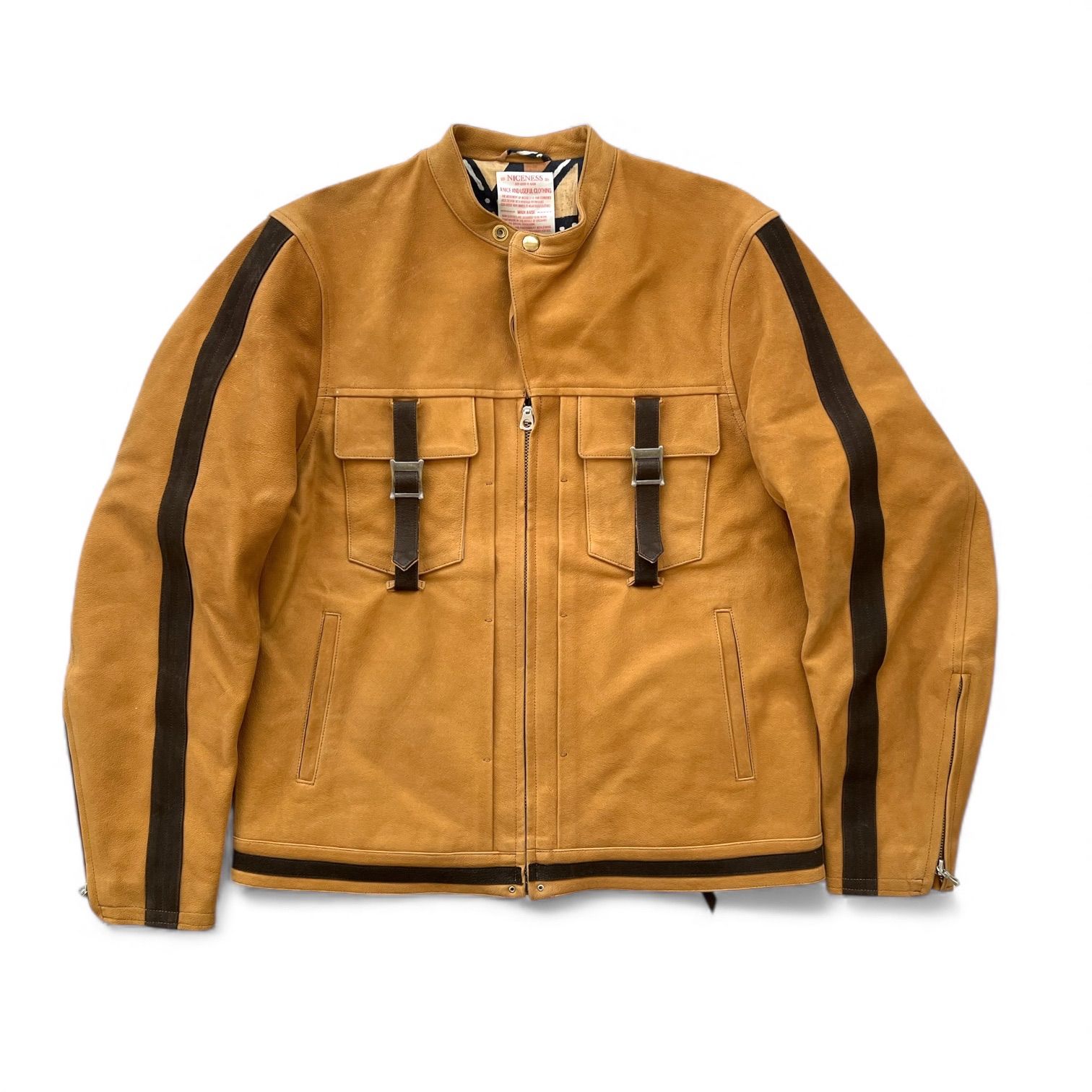 NICENESS レザージャケット ギャラリー：ナイスネスは、繊細な素材使いと武骨なデザインが冴える