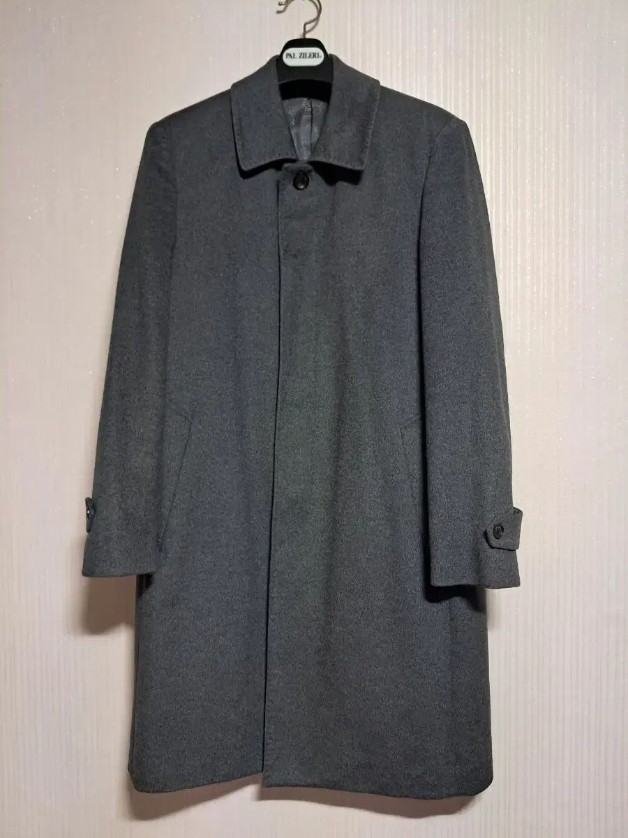 PAL ZILERI パルジレーリ カシミヤ混 ロングコート ブラック ブランド パルジレリ 100% カシミアコート 売れ筋 (100サイズ) 美品 超