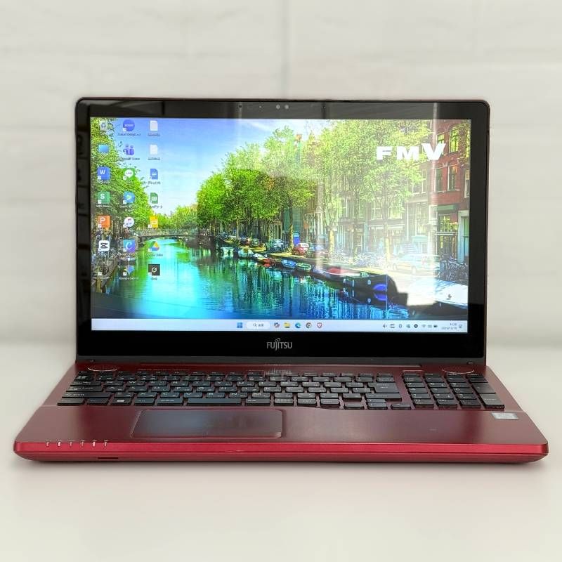 整備済み品】富士通/ノートパソコン/windows11/タッチパネル/Corei7