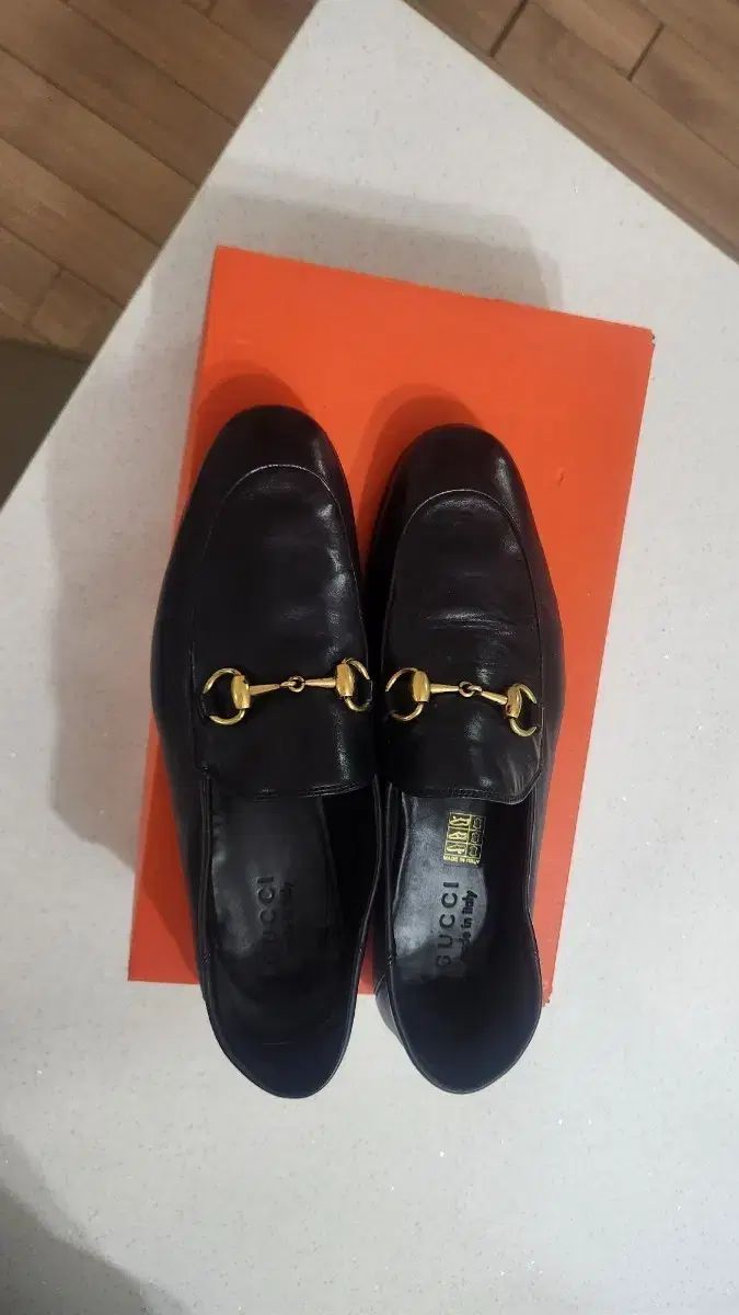 グッチ ローファー ホースビット ブラック 260 265
