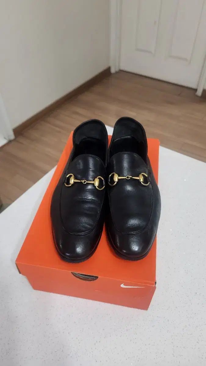 グッチ ローファー ホースビット ブラック 260 265