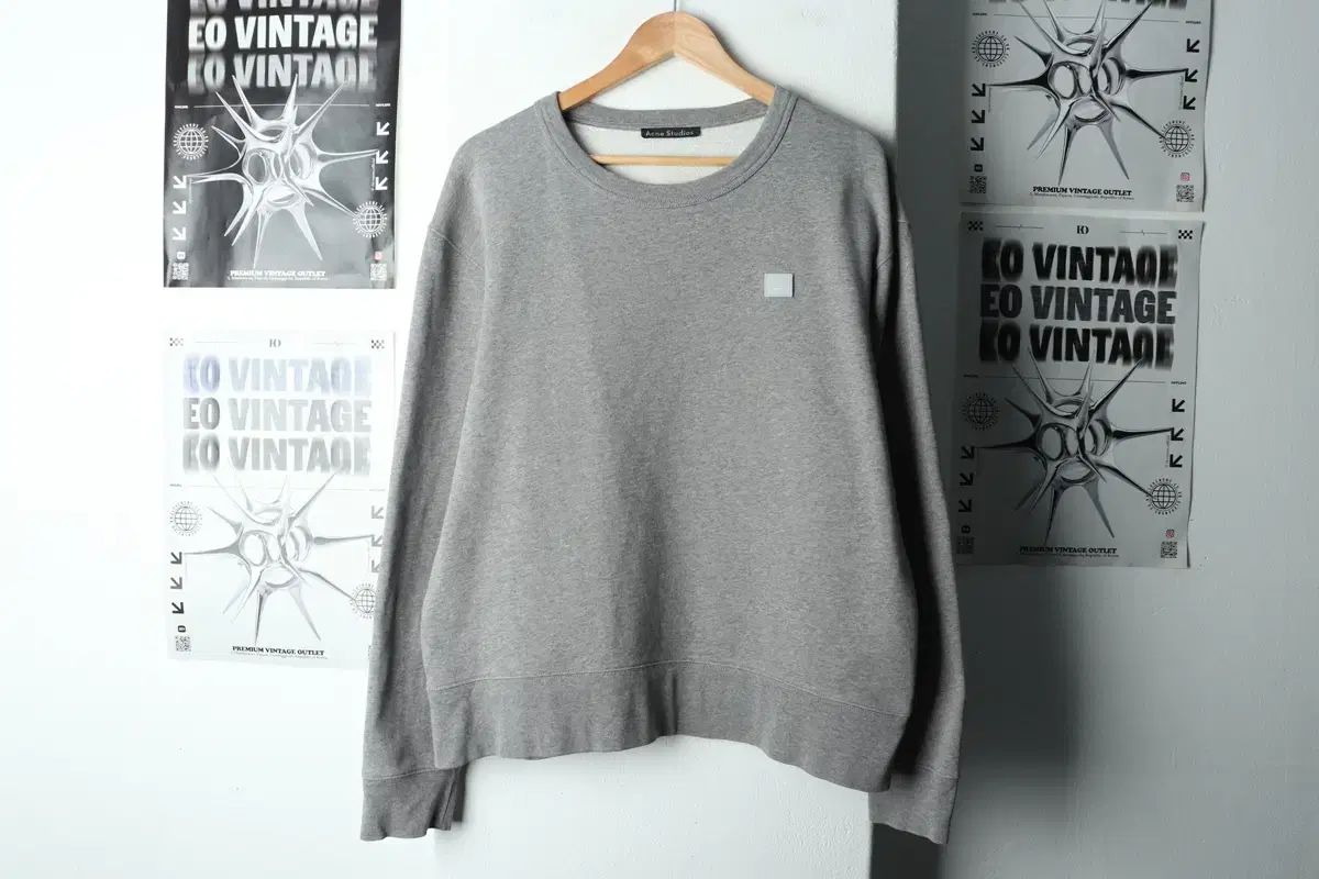 W XL-2 XL Acne Studios アクネストゥディオズ スウェット Tシャツ スモールロゴ 起毛 -16773