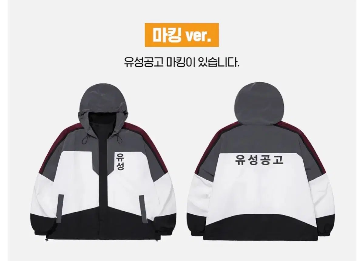 スタディー グループ ウィンドブレーカー ver マーキング