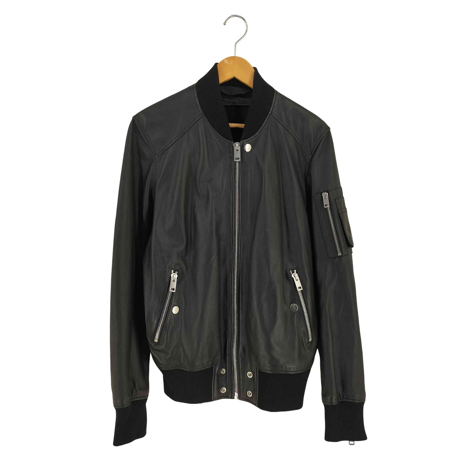ディーゼル DIESEL L-ABBOTT ラムレザージャケット メンズ import：M 