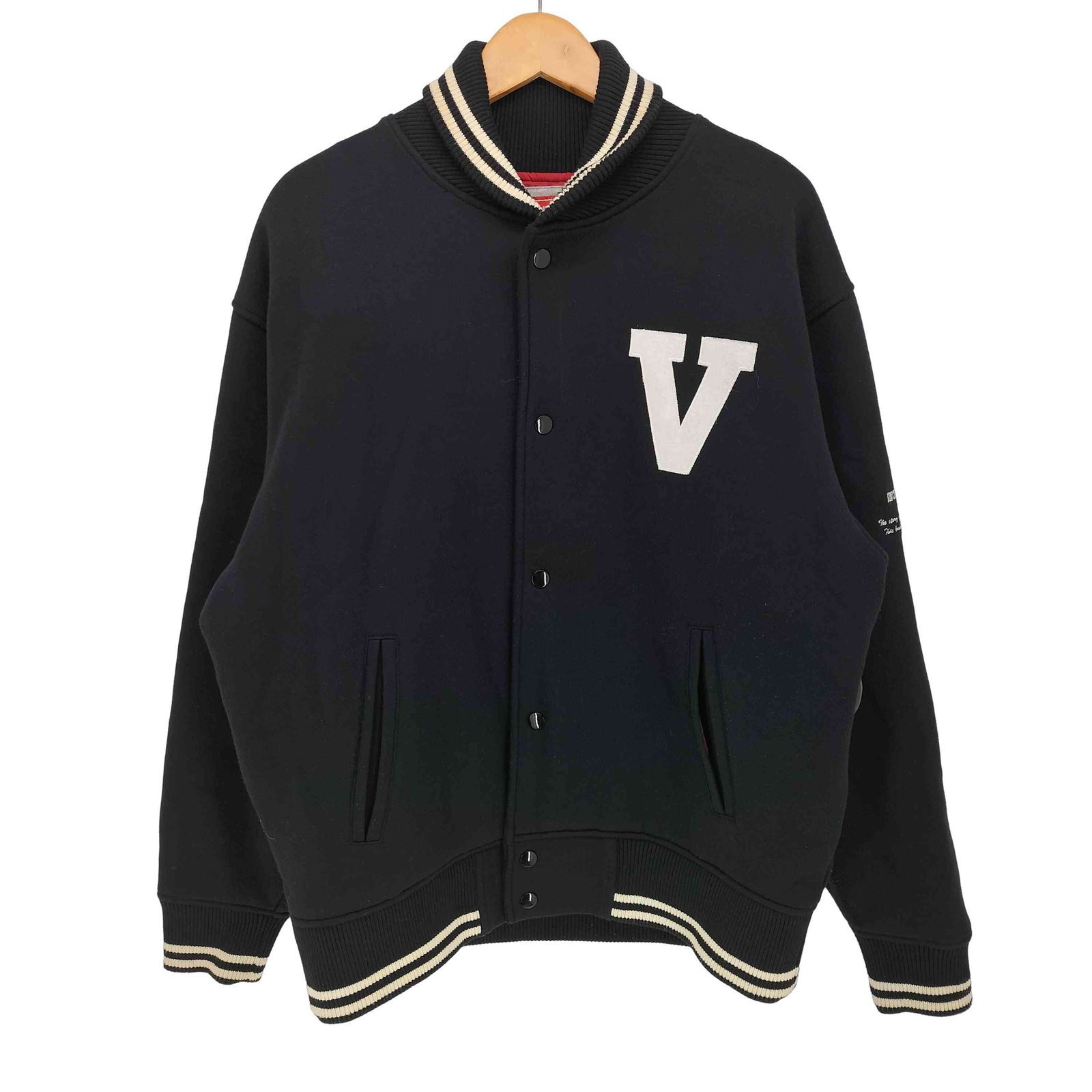 ヴァンヂャケット VAN JAC 背面アーチロゴ 裏地 キルティング ロゴ