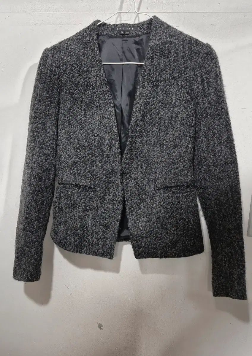 Theory 띠어리 ツイード クロップド ジャケット