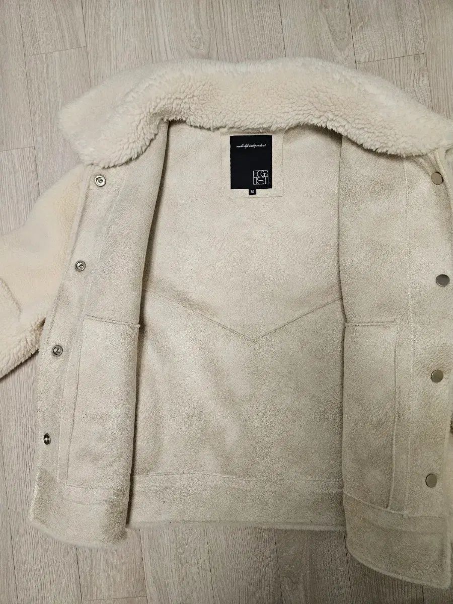  EGOIST エゴイスト テディベア Shearling ムートン ジャンパー ブルゾン ジャケット アウター