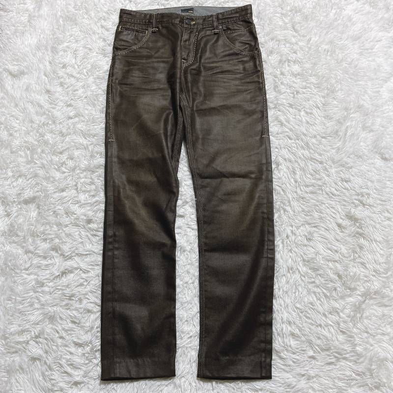 FENDI フェンディ ストレッチパンツ ズッカ柄 コットン ライクラ