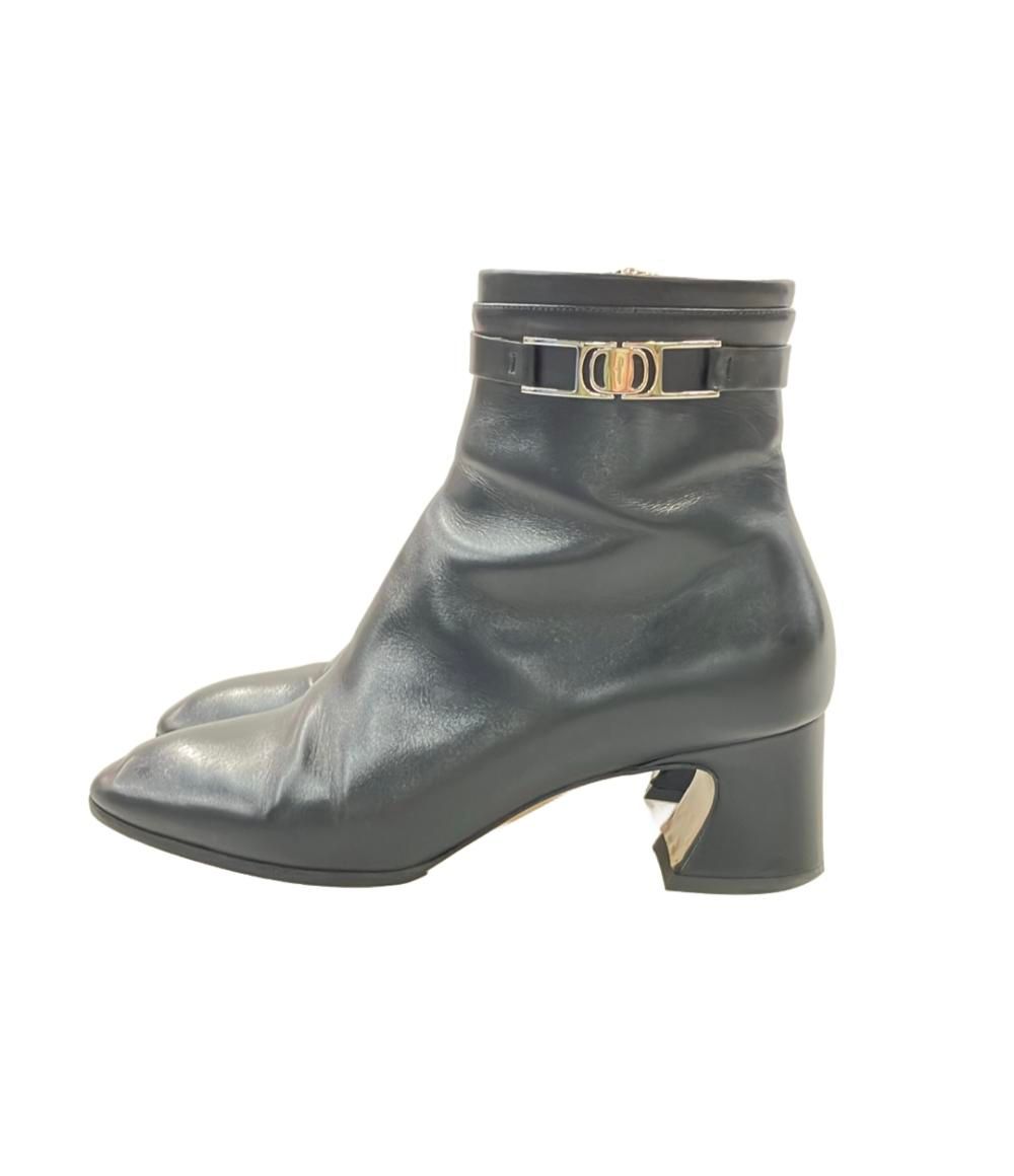 サルヴァトーレフェラガモ ショートブーツ レディース SIZE 8 1 2 26 cm Salvatore Ferragamo