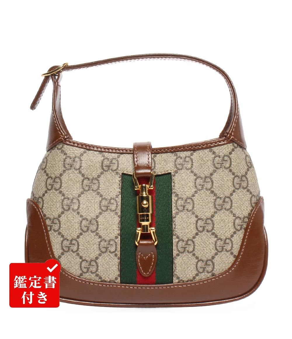 グッチ 2 WAYハンドバッグ ショルダーバッグ 斜め掛け GGスプリーム ジャッキー1961 レディース GUCCI