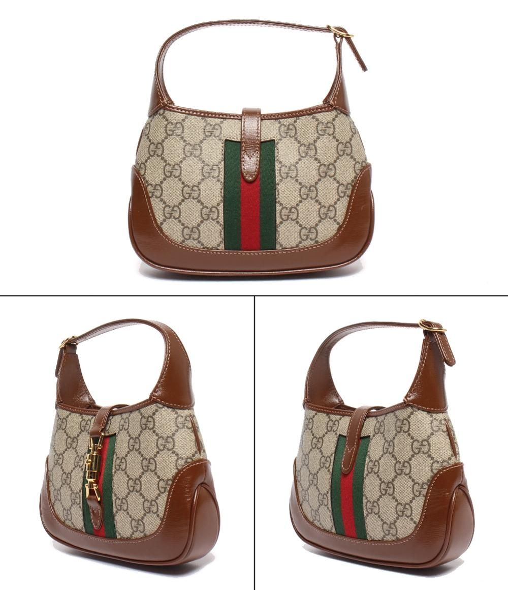 グッチ 2 WAYハンドバッグ ショルダーバッグ 斜め掛け GGスプリーム ジャッキー1961 レディース GUCCI