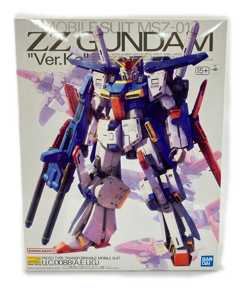 バンダイ 機動戦士ZZガンダム MG 1 100 ダブルゼータガンダム ver.Ka プラモデル