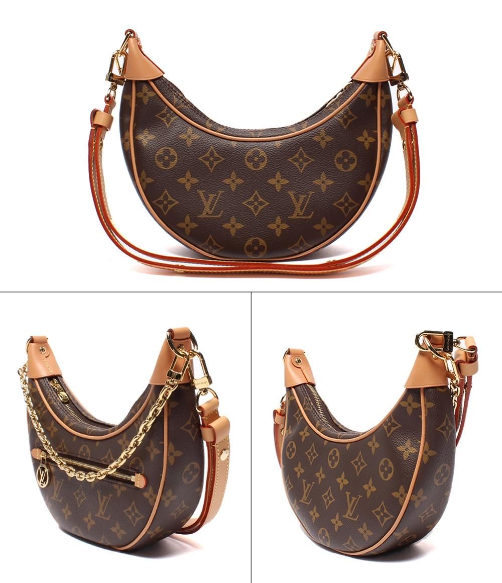 ルイ ヴィトン ハンドバッグ ショルダーバッグ 半月型 ループ モノグラム M 81098 レディース LOUIS VUITTON