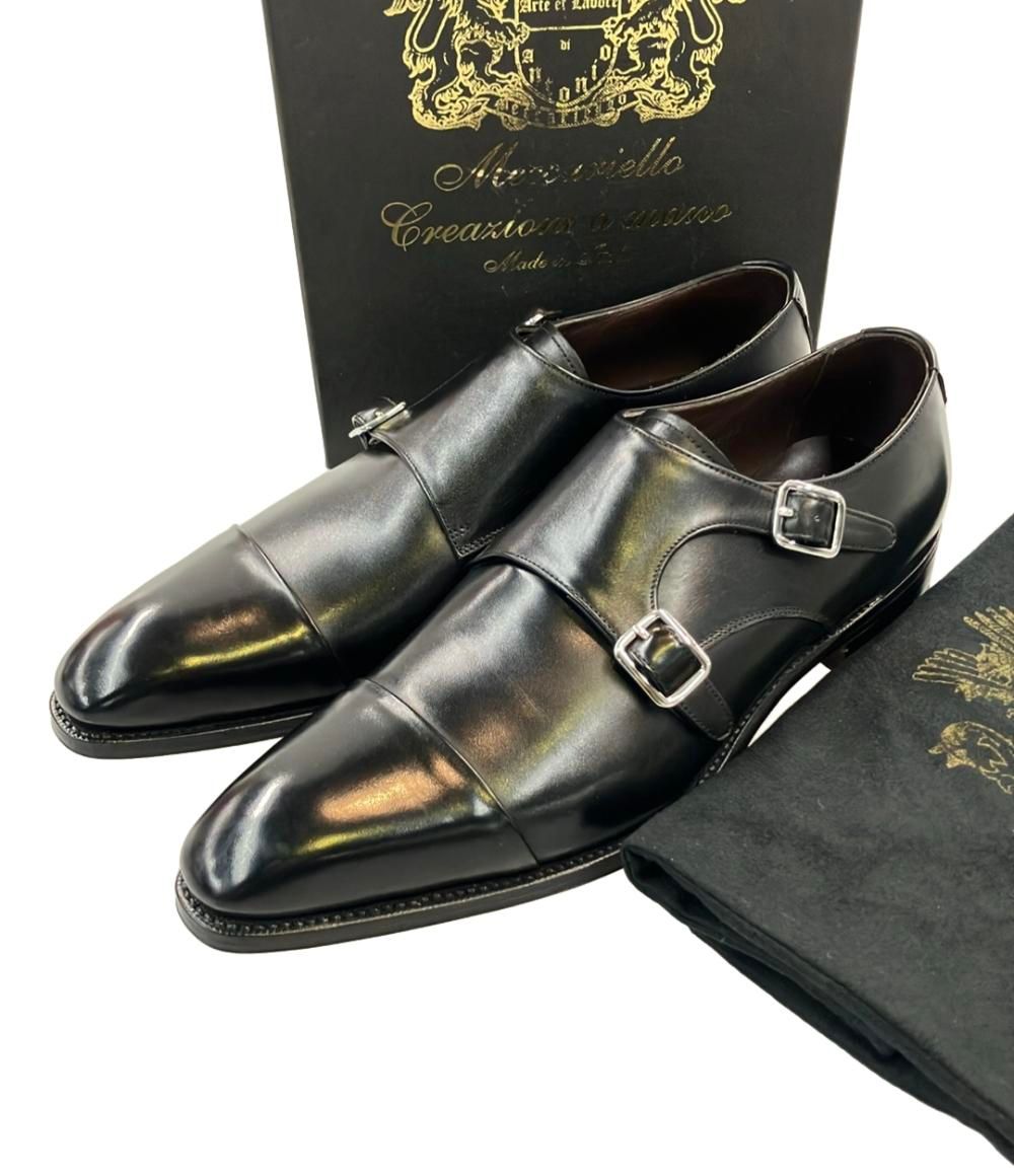 メルミン ドレスシューズ ダブルモンクストラップ メンズ SIZE 8 26 5 cm MEERMIN
