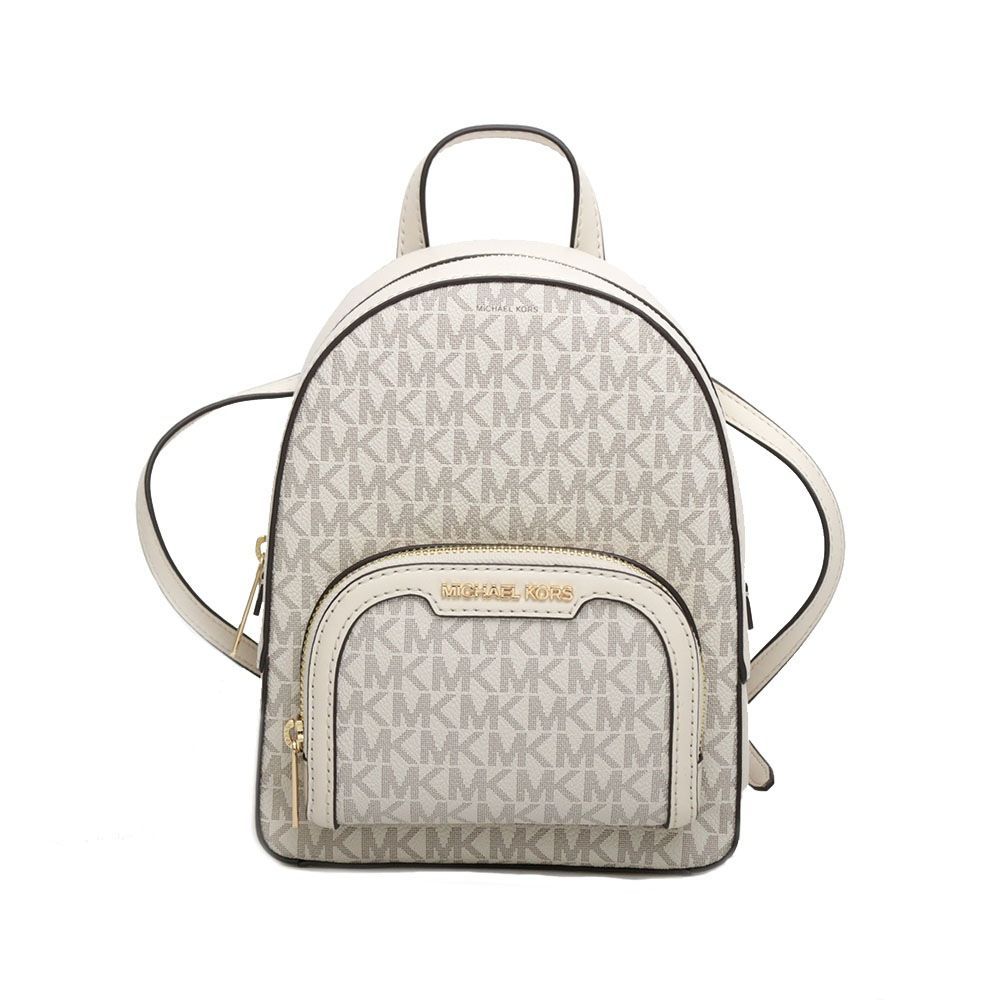 ギフト対応可 マイケルコース MICHAEL KORS リュック JAYCEE XS CONV ZIP PKT BKPK シグネチャー ロゴ バックパック レディース ライトクリームマルチ ファッション ブランド おしゃれ プレゼント