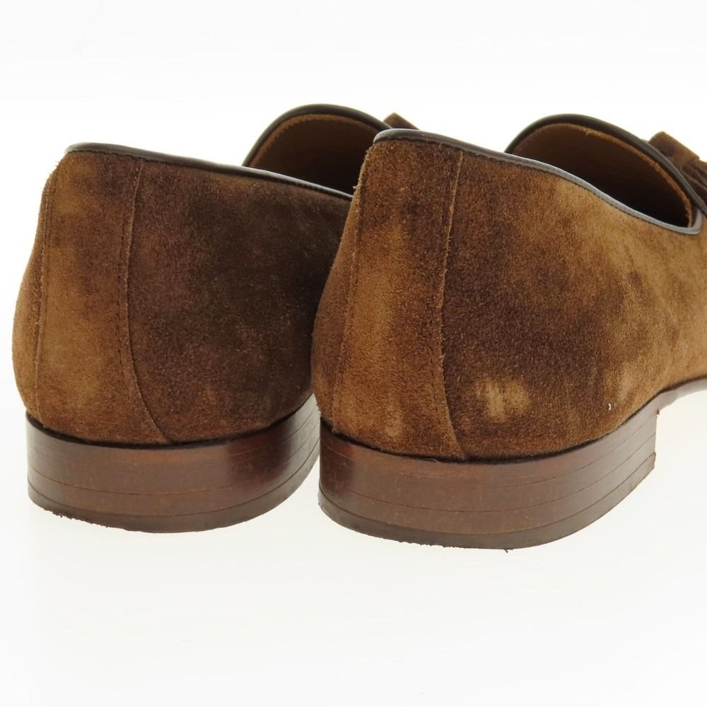 中古】イルモカシーノ IL MOCASSINO スエード タッセル ローファー