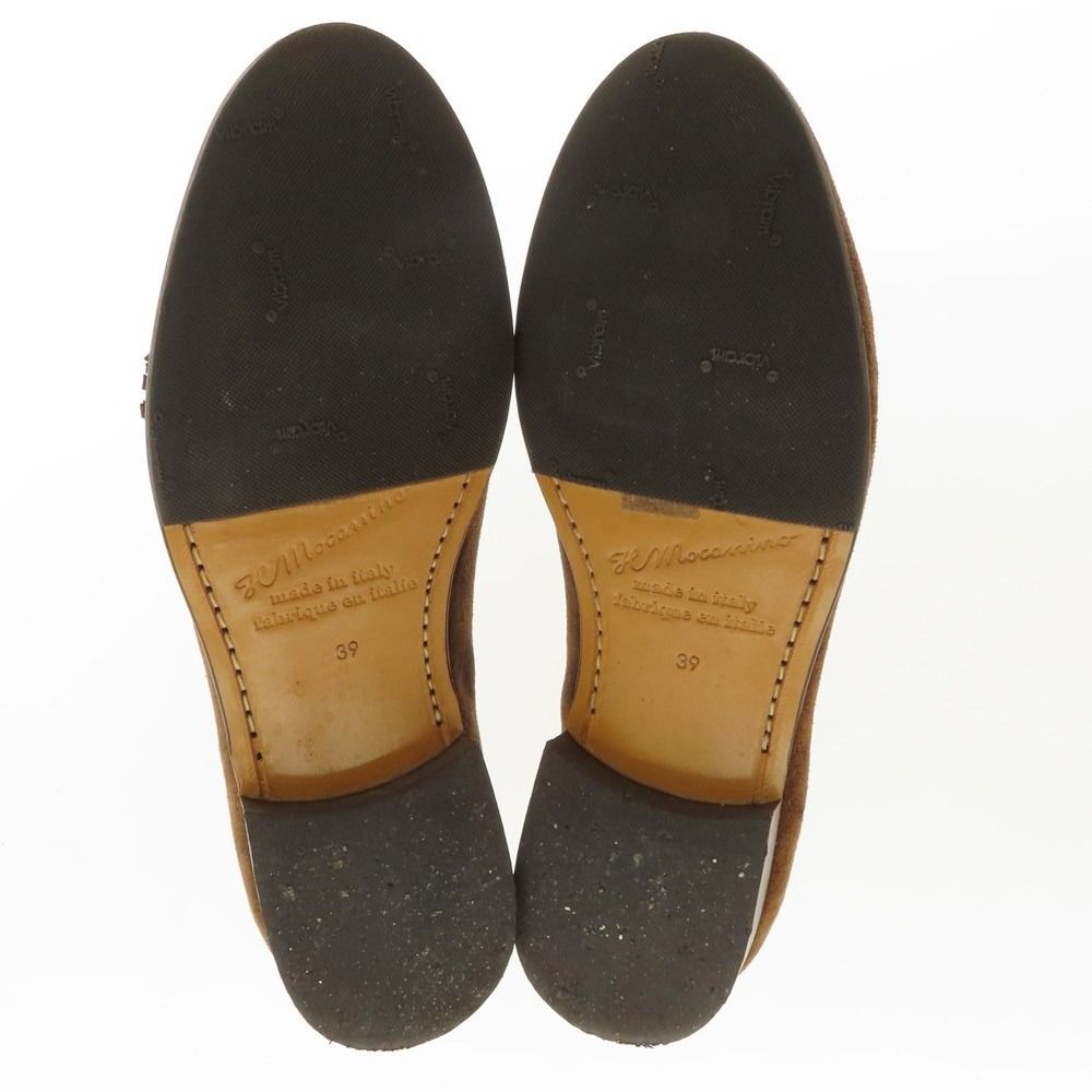 中古】イルモカシーノ IL MOCASSINO スエード タッセル ローファー