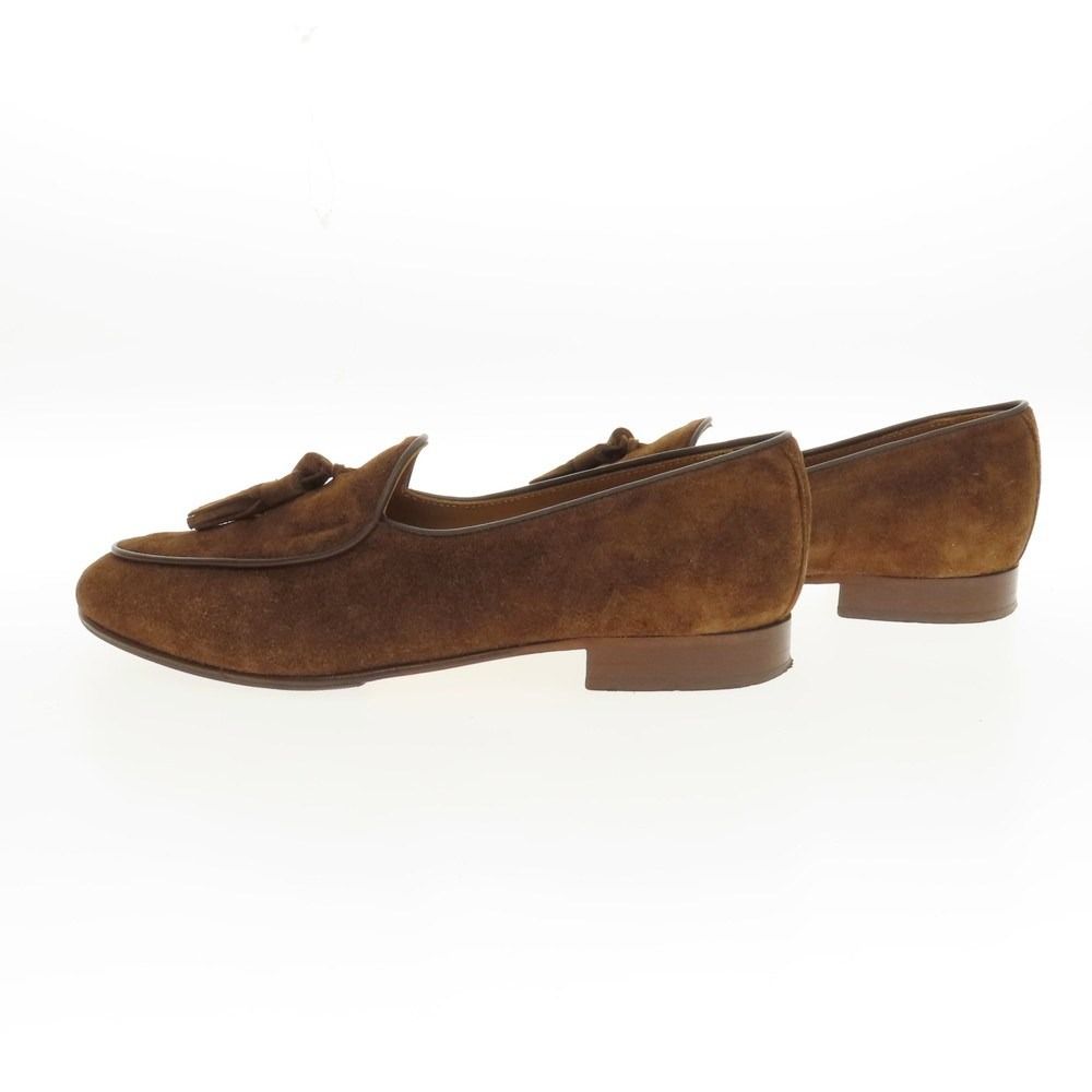 中古】イルモカシーノ IL MOCASSINO スエード タッセル ローファー