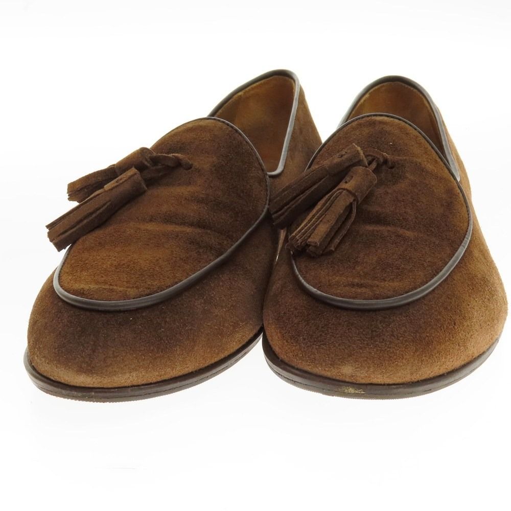 中古】イルモカシーノ IL MOCASSINO スエード タッセル ローファー