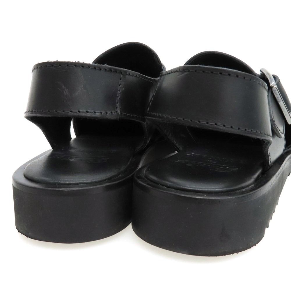 パラブーツ Paraboot ADRIATIC レザー 注文 サンダル ブラック【サイズ