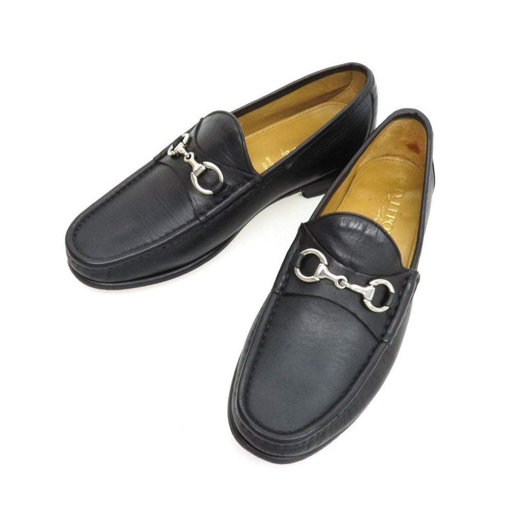 ダニエル レポリ DANIELE LEPORI モカシンビットローファー ブラック サイズ42 メンズ