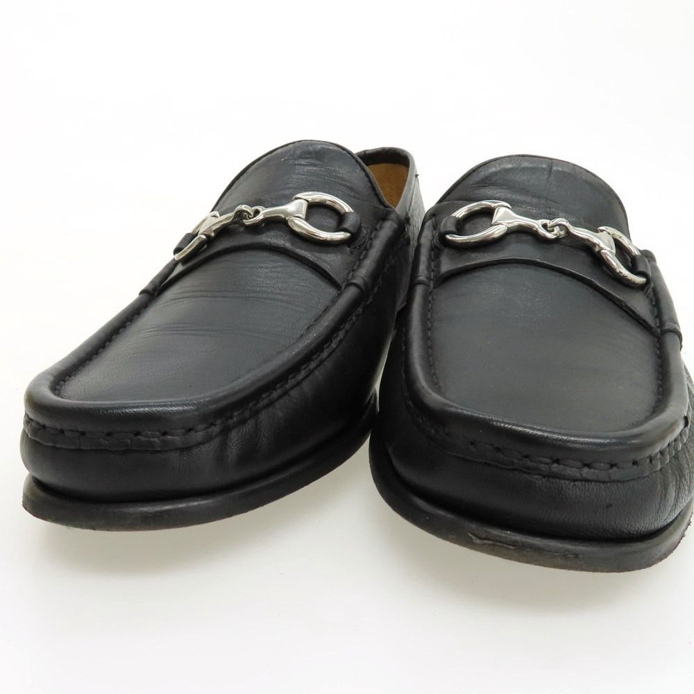 モカシンビットローファー ブラック