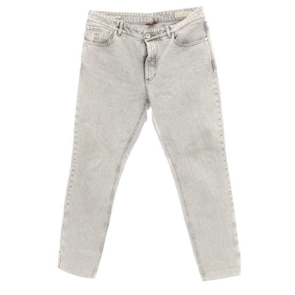 中古】ブルネロクチネリ Brunello Cucinelli コットン デニムパンツ