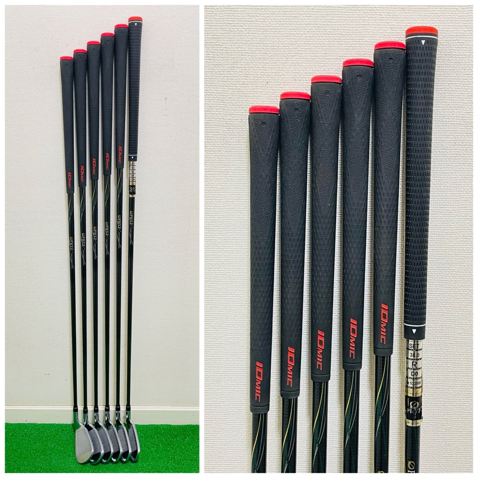 9433 BRIDGESTONE PHYZ ブリヂストン レフティ 左利き アイアン6本