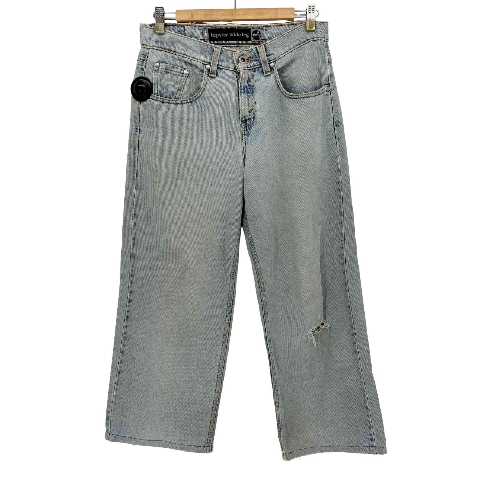 リーバイス Levis 90S USA製 SILVER TAB HIPSTER WIDE LEG シルバー